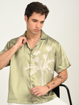Roots Shirt - Relaxed Fit Men's Printed Shirt