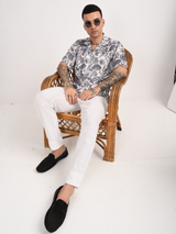 Coral Breeze Shirt - Relaxed Fit Men's Printed Shirt