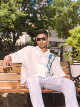 Lightweight Oversized Streetwear - Goblet Cascade Printed Shirt