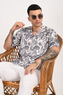 Coral Breeze Shirt - Relaxed Fit Men's Printed Shirt